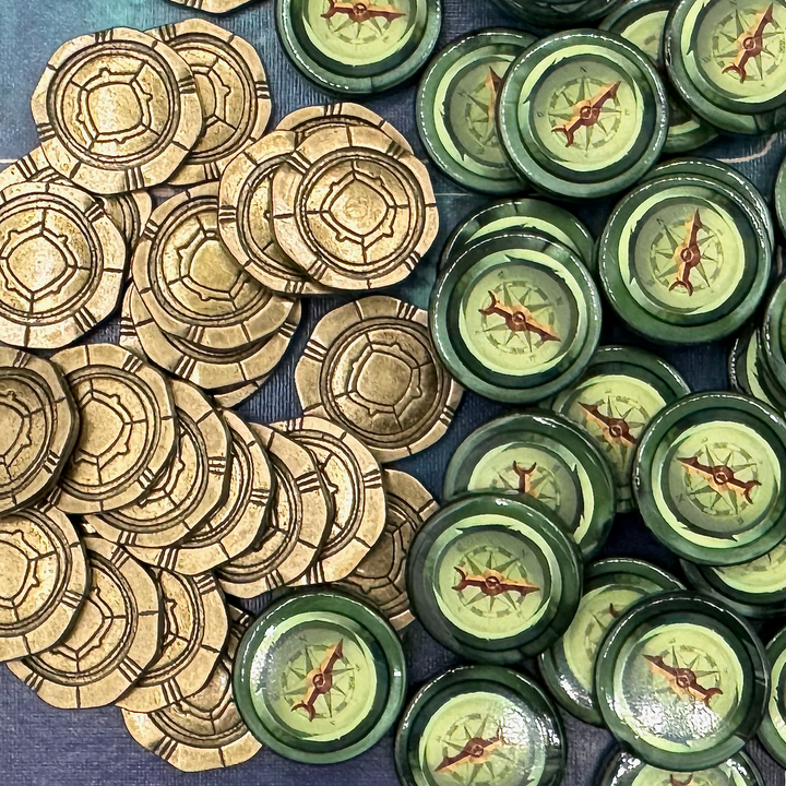 GeekUp Bit Set: Lost Ruins of Arnak - Coins and Compasses