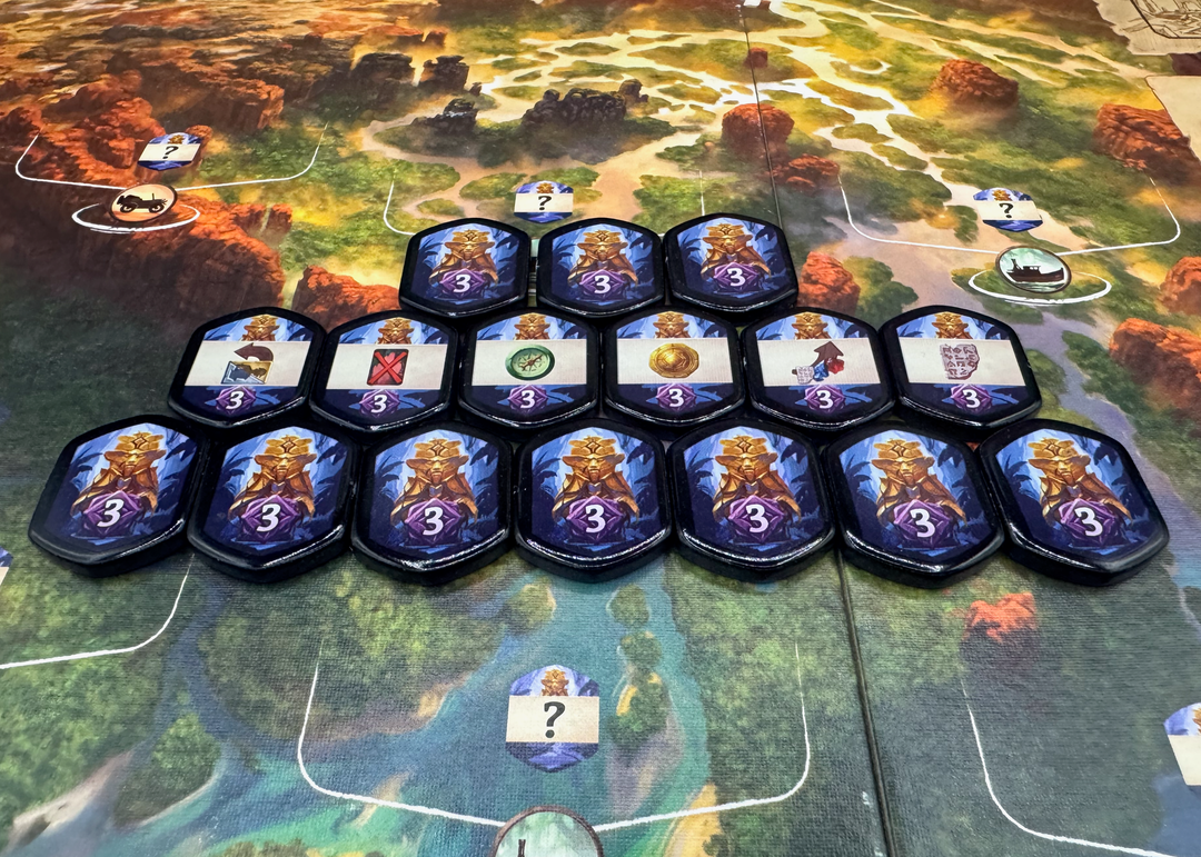 GeekUp Bit Set: Lost Ruins of Arnak - Base Set