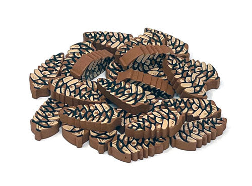 Cascadia: Wooden Pine Cones (Meeple Source)