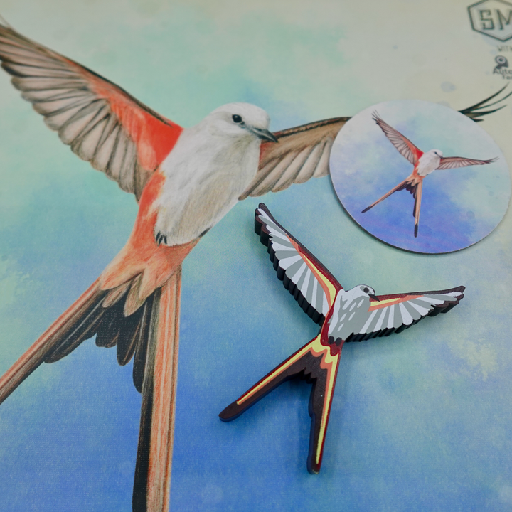Wingspan: Wooden Upgrade for 1st Player Marker (Meeple Source)