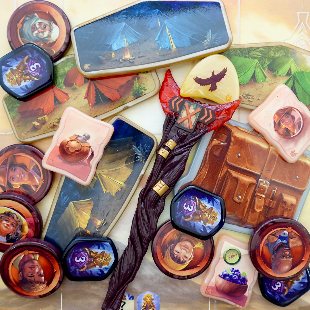 GeekUp Bit Set: Lost Ruins of Arnak - Expedition Leaders Set