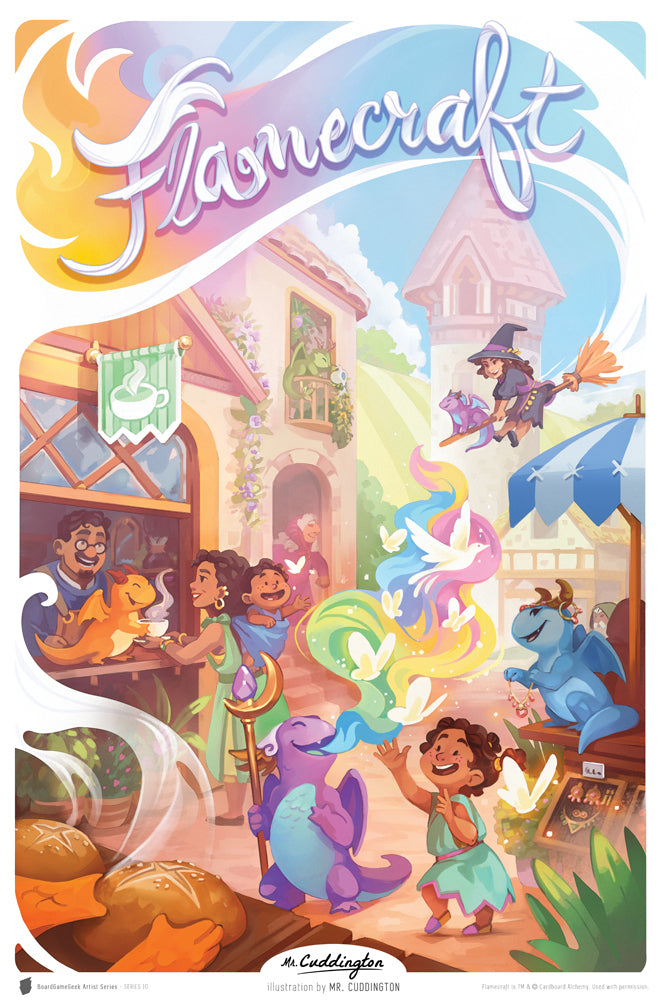 BoardGameGeek Artist Series: Series 10 - Flamecraft