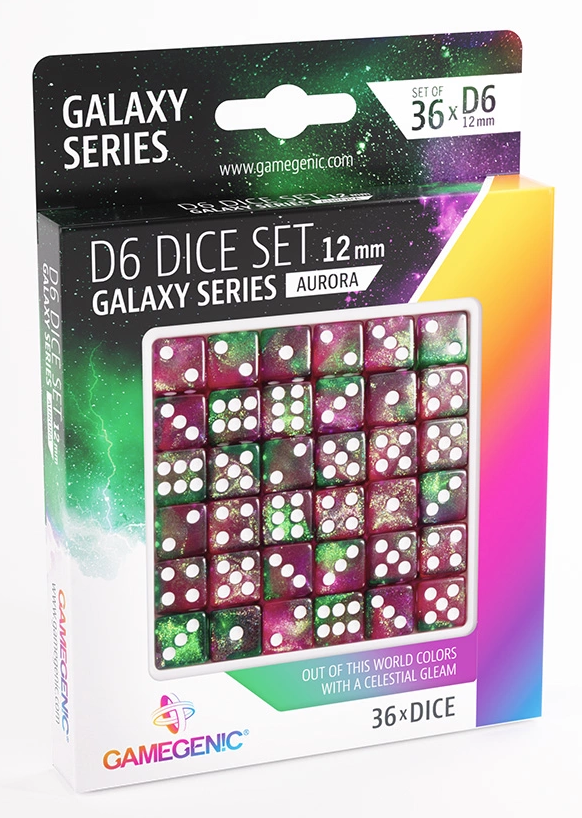 Gamegenic - Galaxy Series D6 Dice