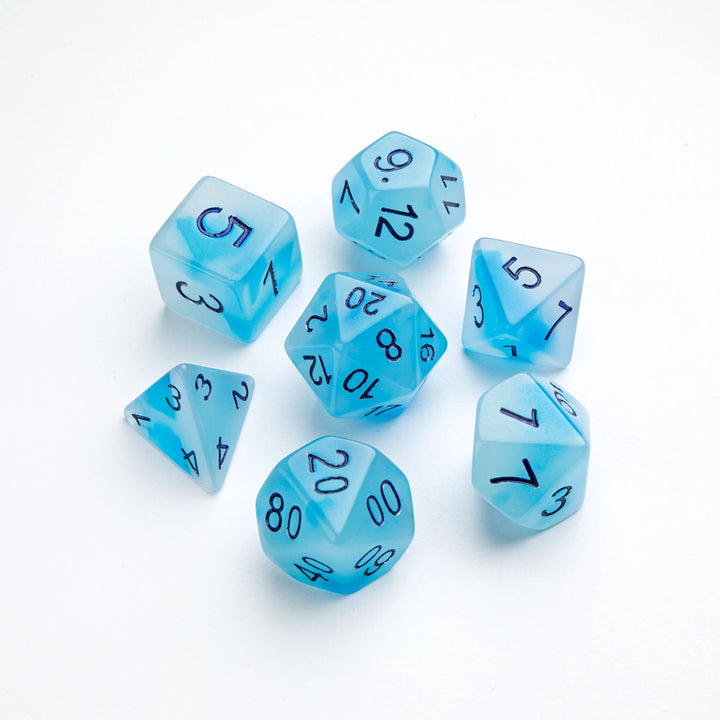 Gamegenic - Glow Series Dice (set of 7)
