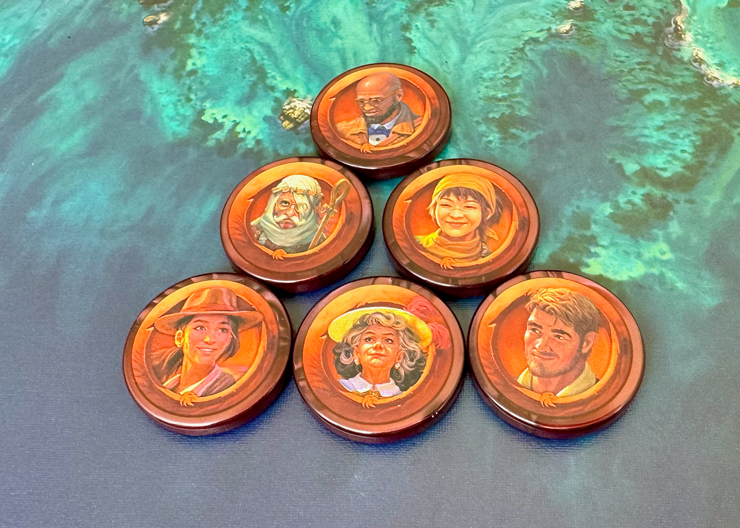 GeekUp Bit Set: Lost Ruins of Arnak - Expedition Leaders Set