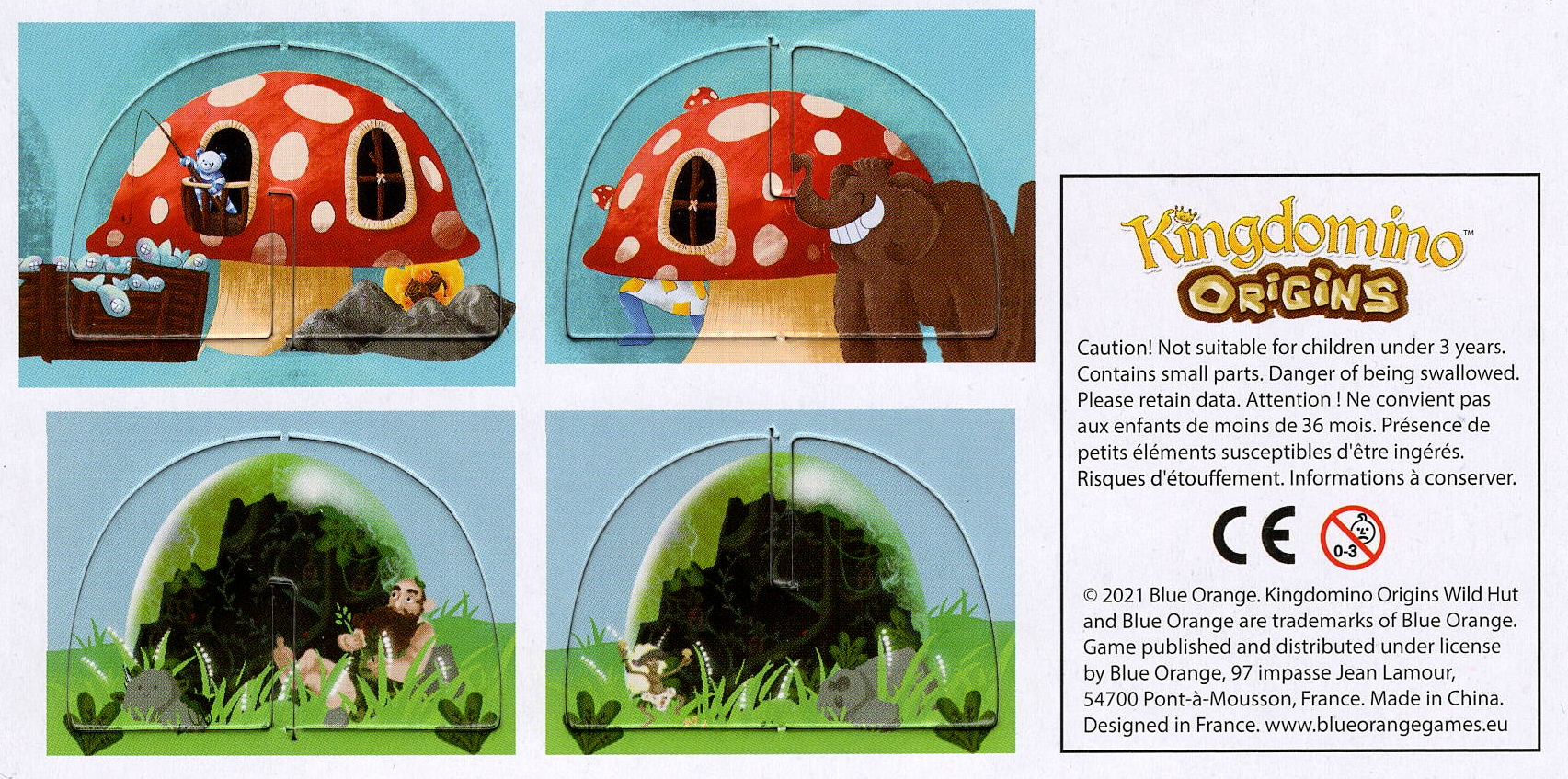 Kingdomino Origins: Mushroom and Rock Huts – BoardGameGeek Store