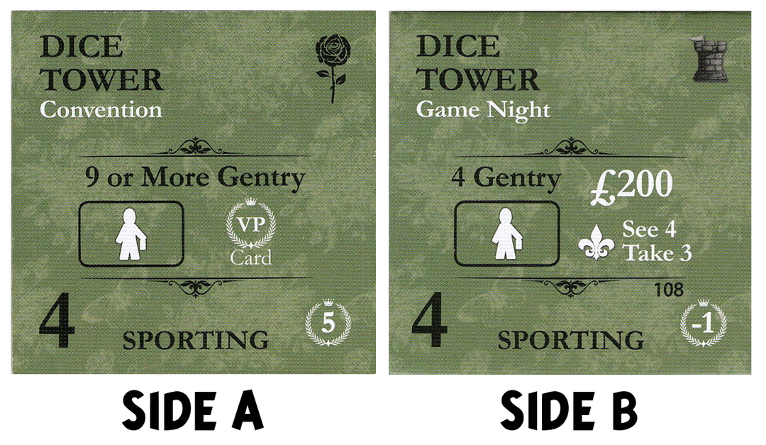 Obsession: Dice Tower Sporting Tile