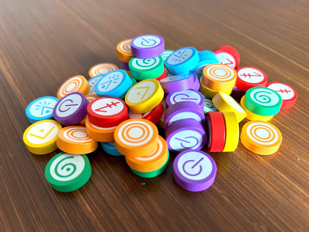 Vantage - Wooden Skill Tokens