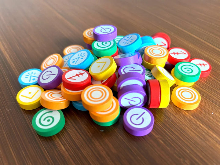 Vantage - Wooden Skill Tokens