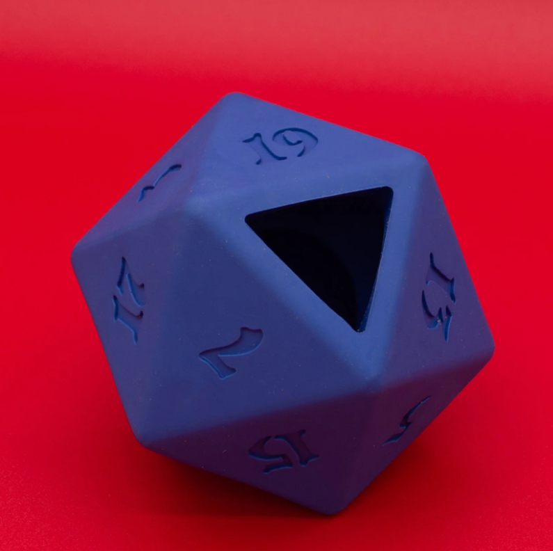 D20 Dog Treat Dispenser Toy