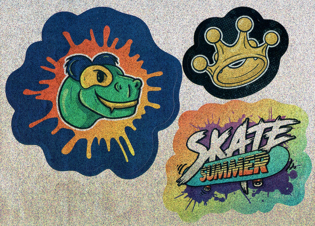 Skate Summer: Sticker Pack