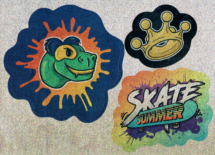 Skate Summer: Sticker Pack