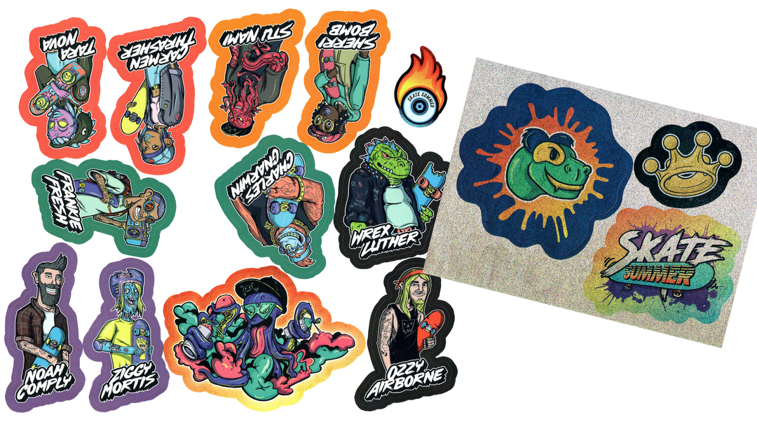 Skate Summer: Sticker Pack