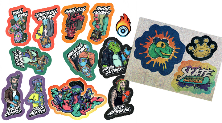 Skate Summer: Sticker Pack