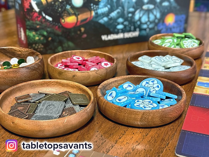 GeekUp Bit Set: Underwater Cities Metal Credit Chips