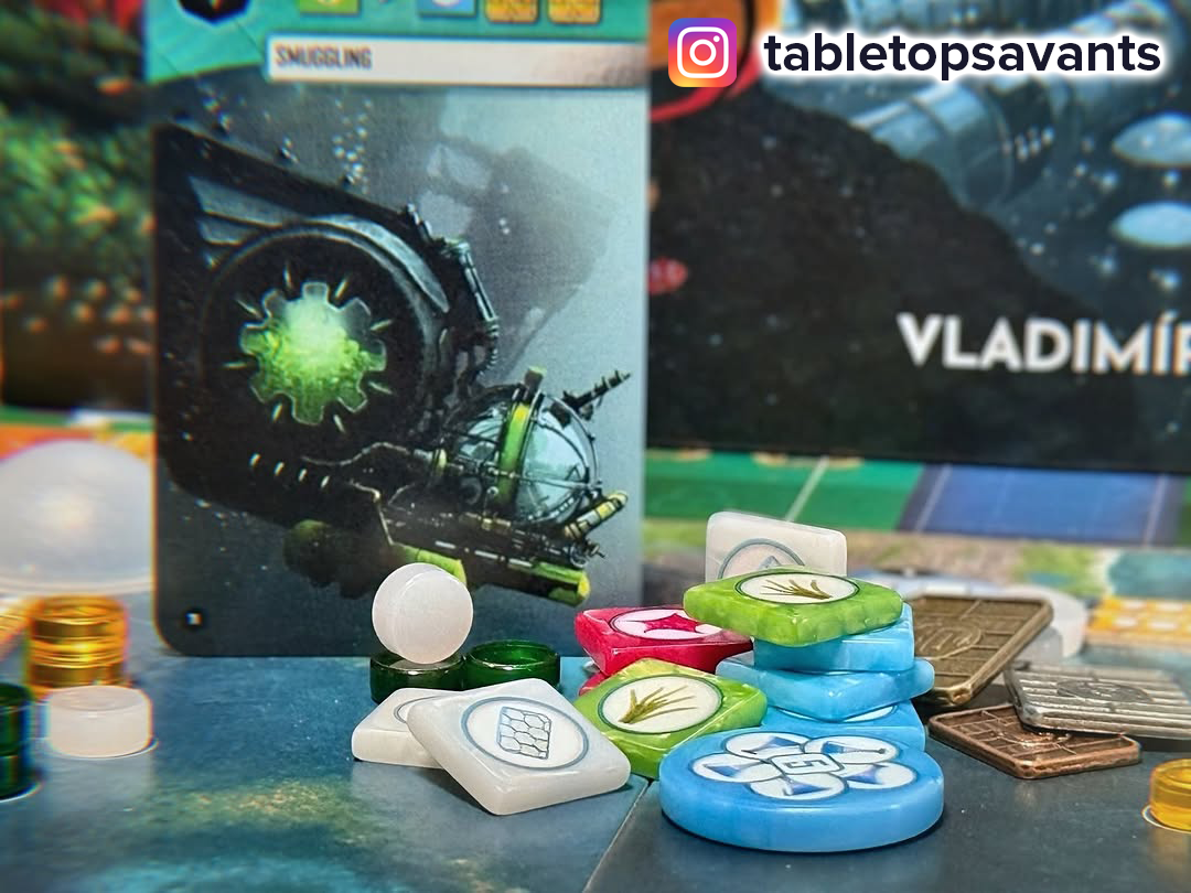 GeekUp Bit Set: Underwater Cities Metal Credit Chips