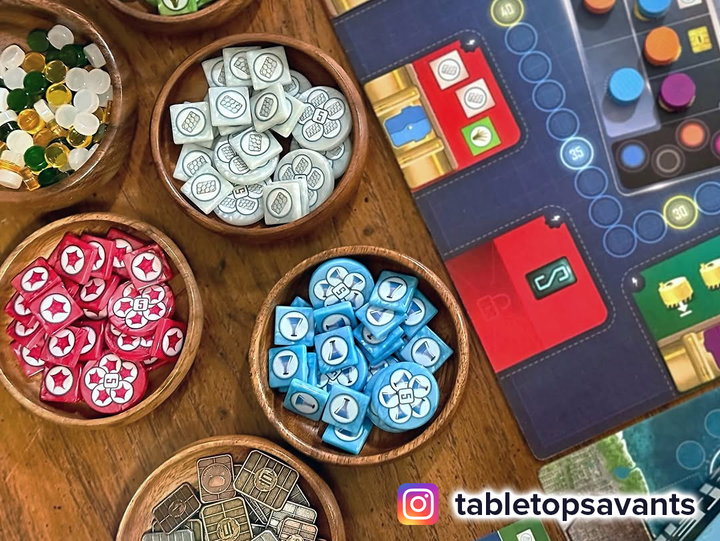 GeekUp Bit Set: Underwater Cities Metal Credit Chips