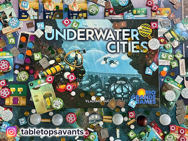 GeekUp Bit Set: Underwater Cities Metal Credit Chips