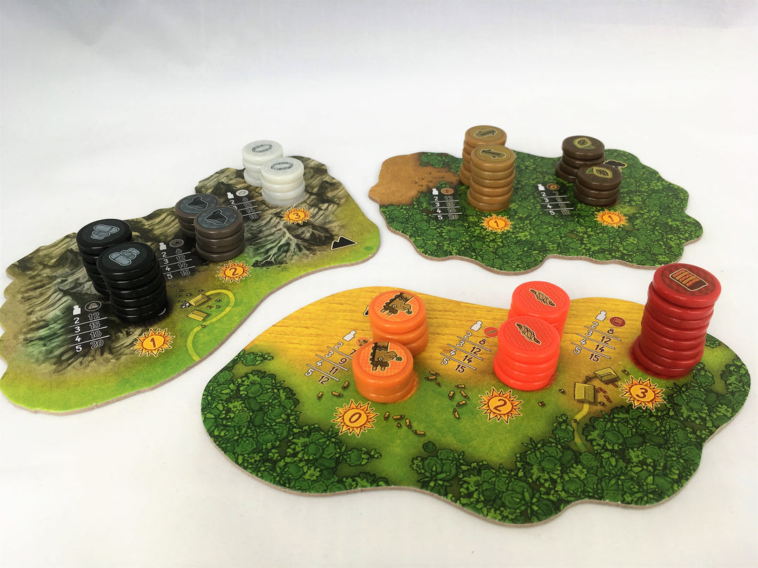 GeekUp Bit Set: Altiplano for use with the board game Altiplano, REORDER, sold at the BoardGameGeek Store