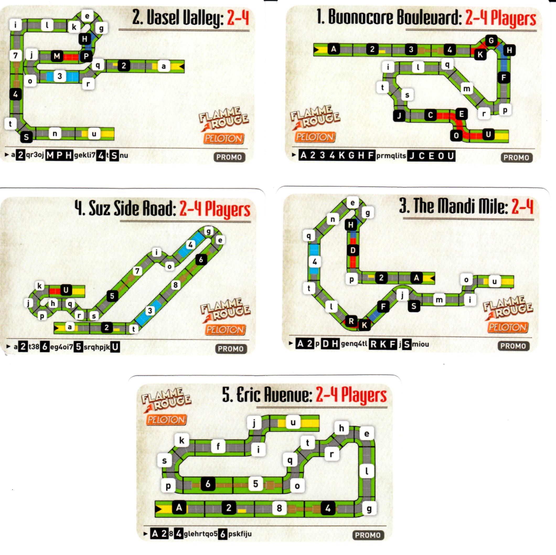 flamme rouge card sleeves Flamme Rouge: Dice Tower Stage Cards Promo Pack – BoardGameGeek Store