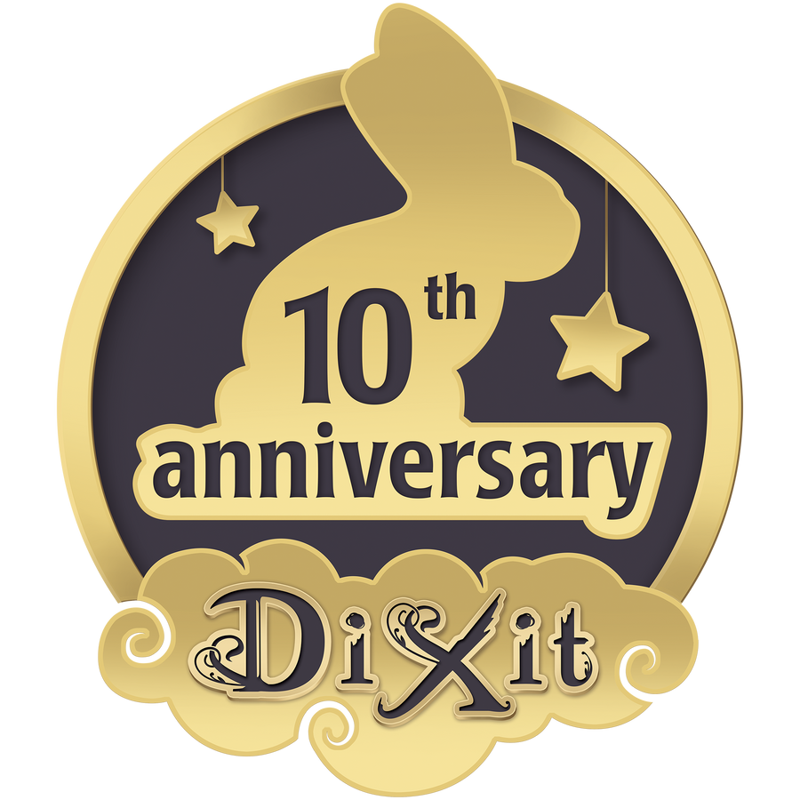 Dixit: Golden Rabbit for use with the board game D, Dixit, Spring Sale, sold at the BoardGameGeek Store