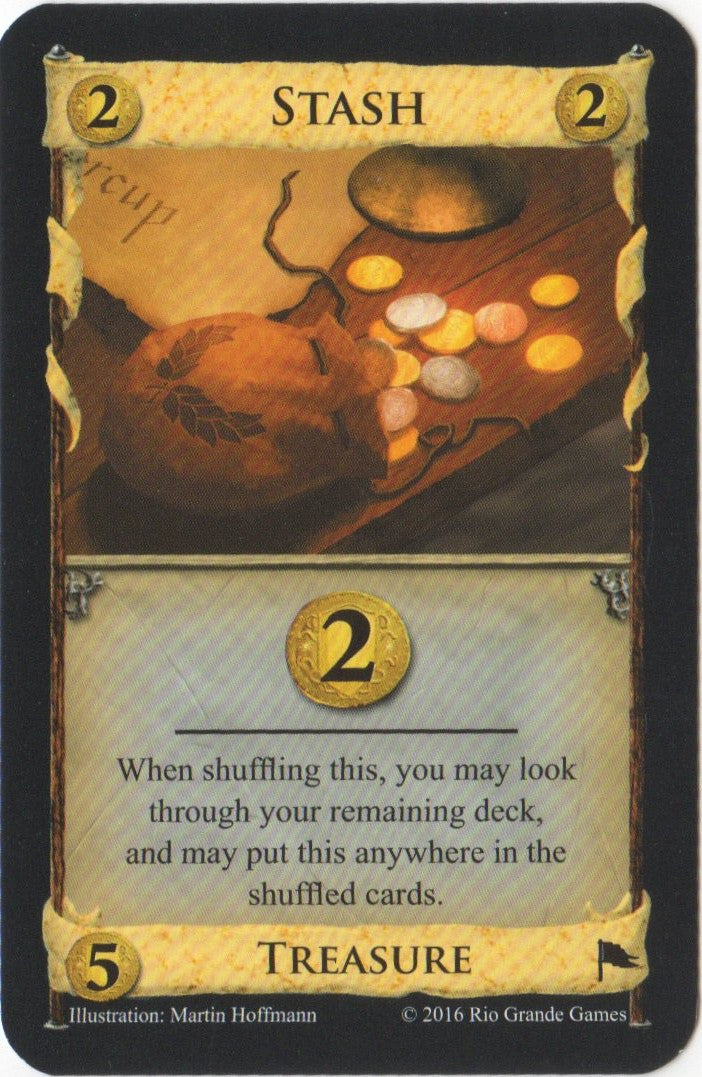 Dominion: Stash for use with the board game D, Dominion, sold at the BoardGameGeek Store