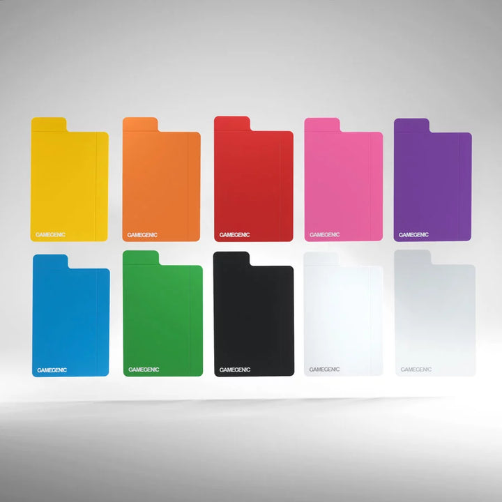 Gamegenic - Flex Card Dividers (pack of 10) for use with the board game Gamegenic, sold at the BoardGameGeek Store