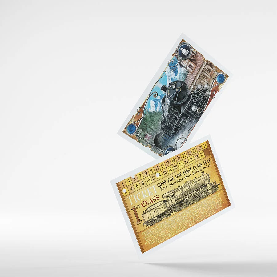 Gamegenic - Ticket to Ride Card Sleeves for use with the board game , sold at the BoardGameGeek Store