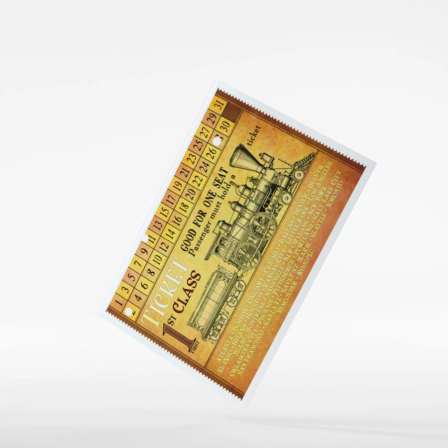 Gamegenic - Ticket to Ride Card Sleeves for use with the board game , sold at the BoardGameGeek Store