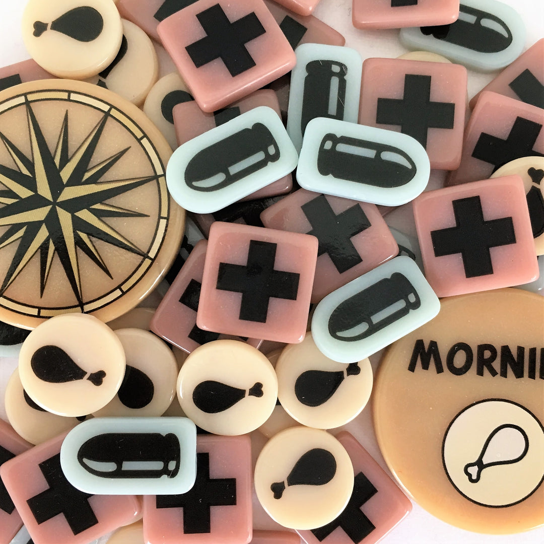 GeekUp Bit Set: Lost Expedition for use with the board game Lost Expedition, REORDER, sold at the BoardGameGeek Store