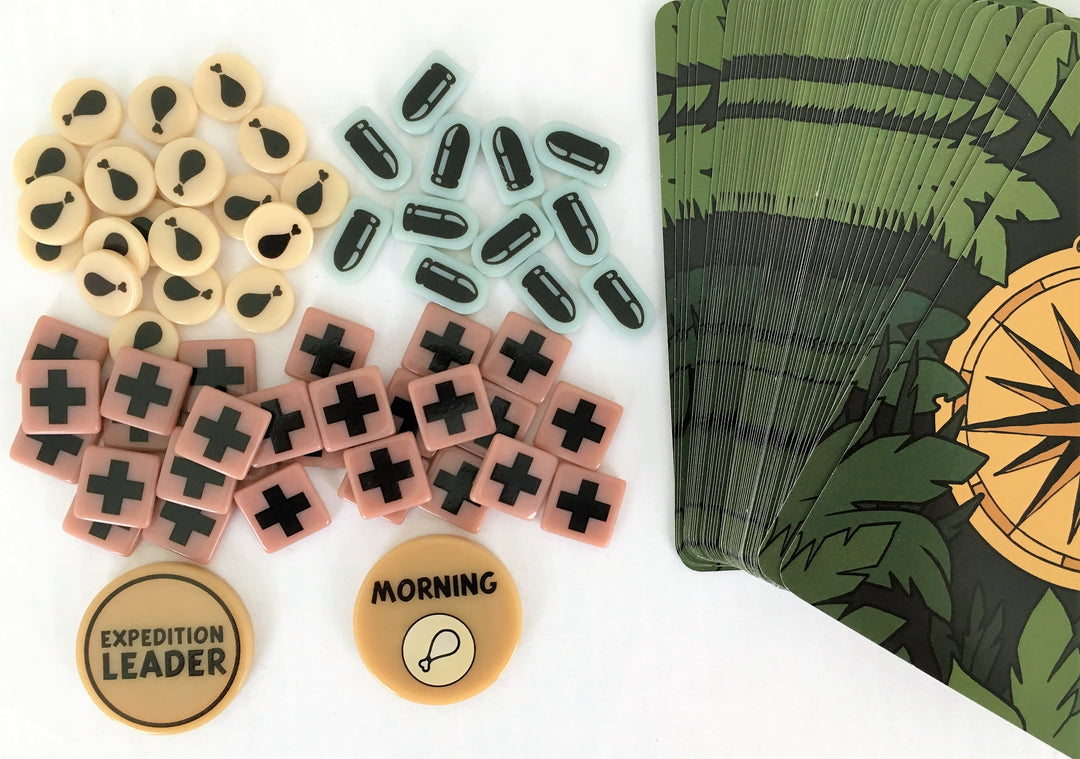 GeekUp Bit Set: Lost Expedition for use with the board game Lost Expedition, REORDER, sold at the BoardGameGeek Store