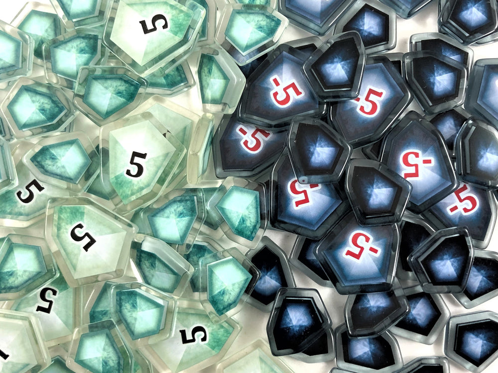 GeekUp Bit Set: Mystic Vale: Twilight Garden Expansion for use with the board game Mystic Vale, REORDER, sold at the BoardGameGeek Store