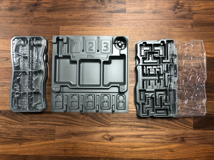 Game Trayz for use with In the Hall of the Mountain King for use with the board game Game Trayz, I, In the Hall of the Mountain King, sold at the BoardGameGeek Store