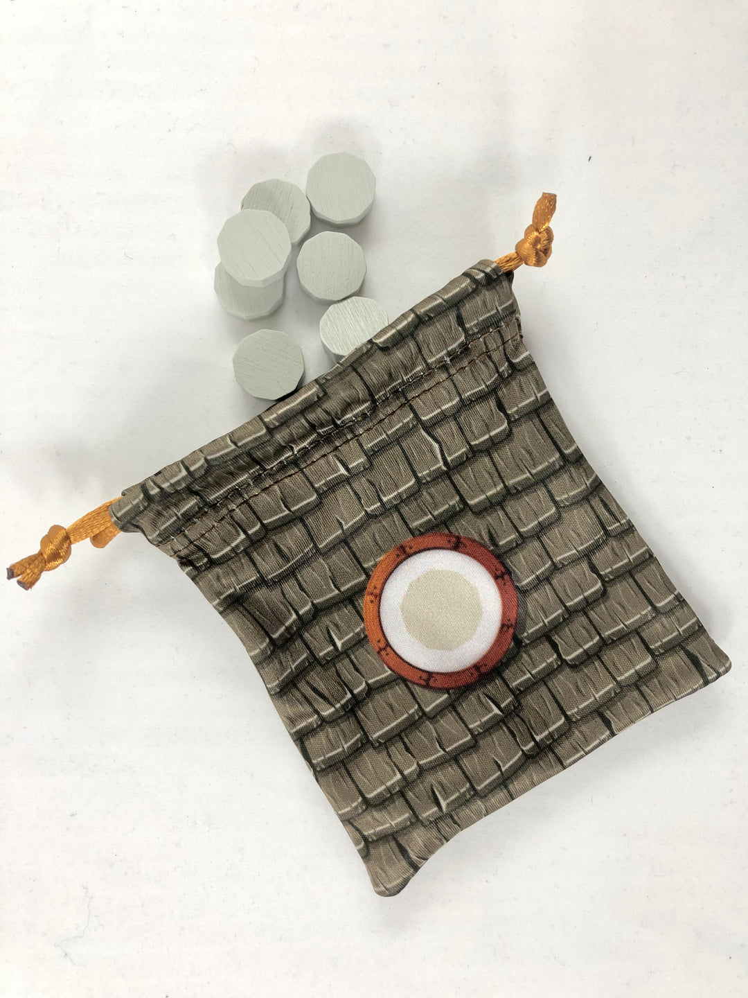 GeekUp Bag Set: Tiny Towns for use with the board game REORDER, Tiny Towns, sold at the BoardGameGeek Store