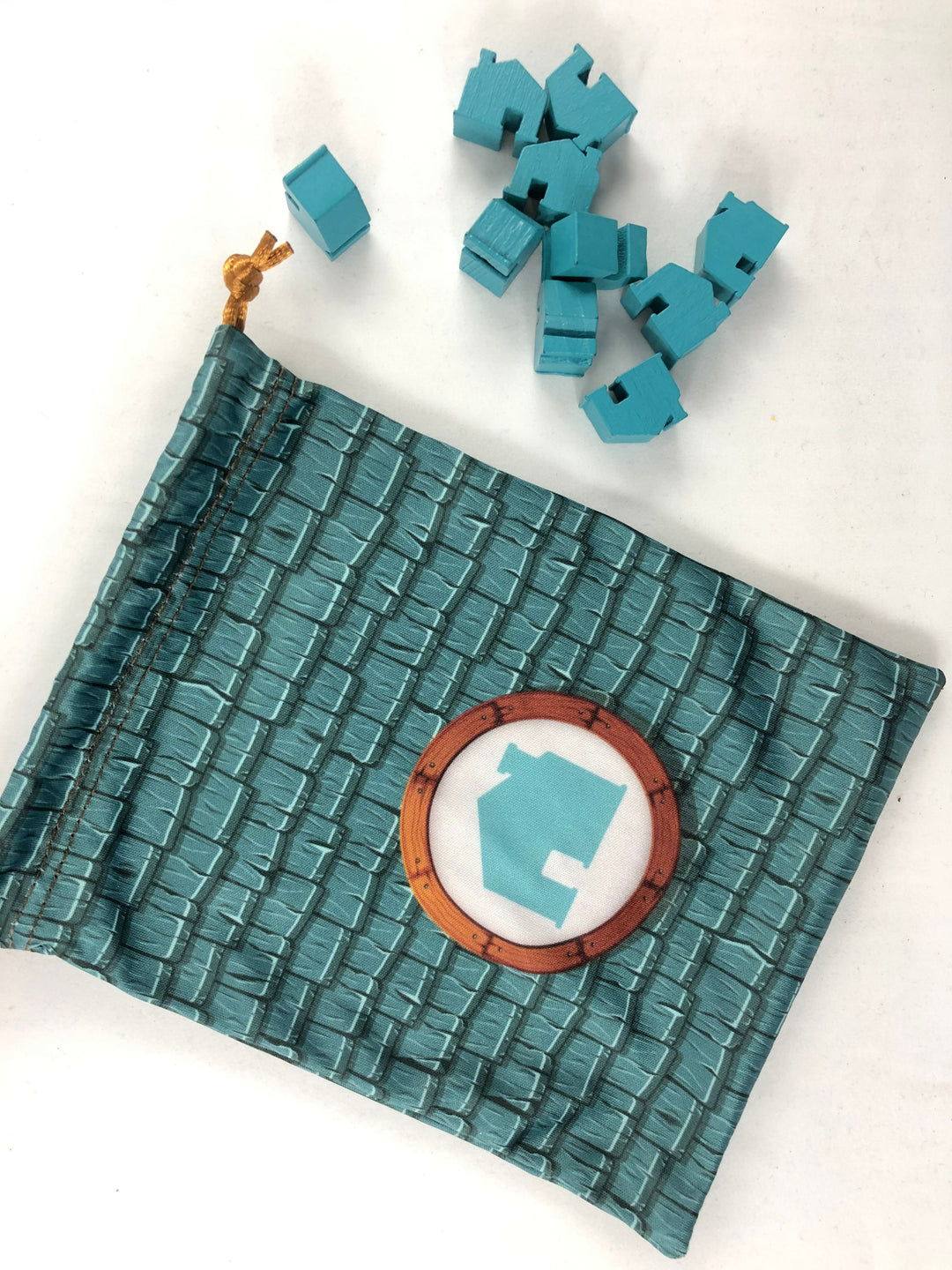 GeekUp Bag Set: Tiny Towns for use with the board game REORDER, Tiny Towns, sold at the BoardGameGeek Store