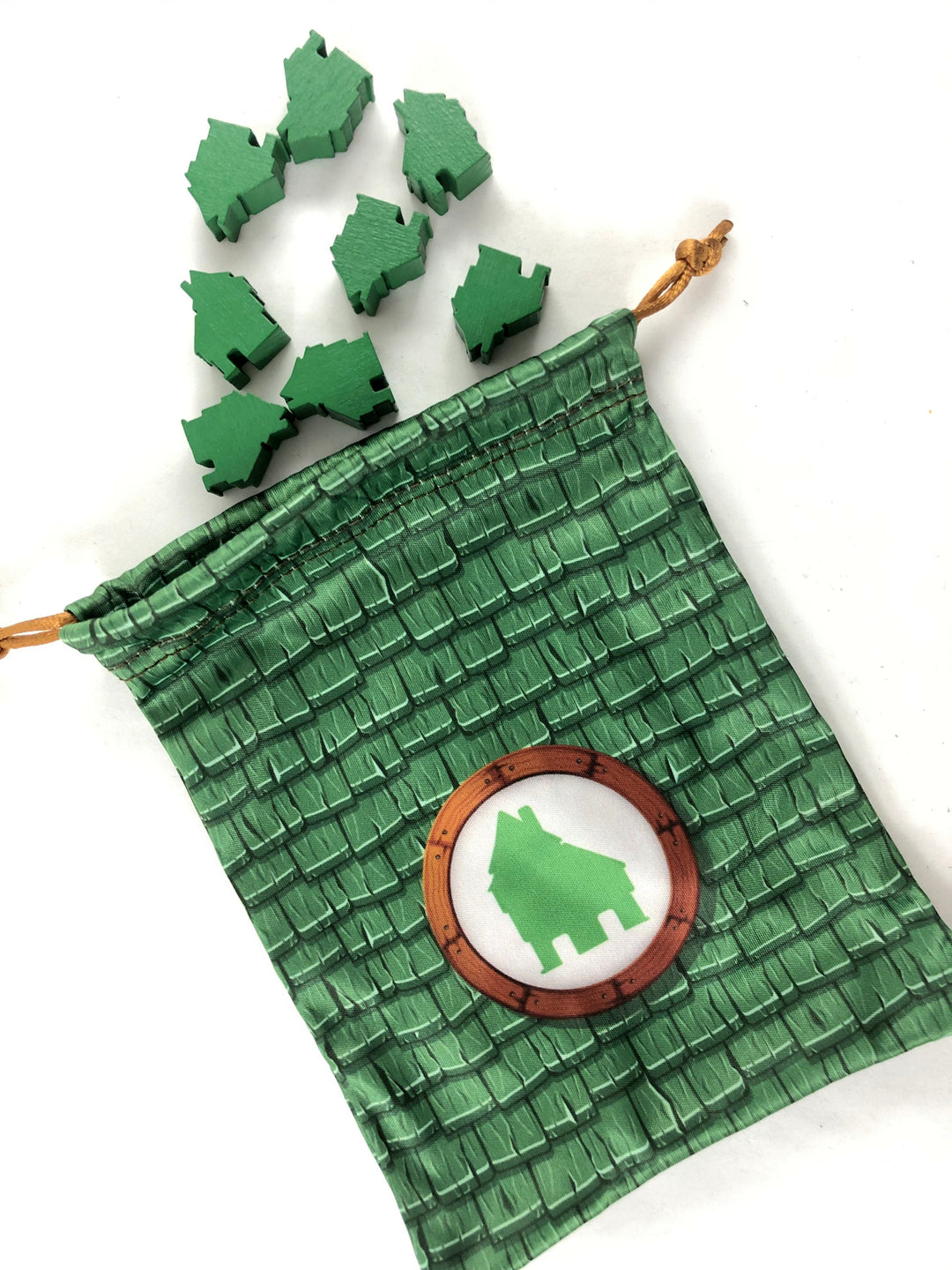 GeekUp Bag Set: Tiny Towns for use with the board game REORDER, Tiny Towns, sold at the BoardGameGeek Store