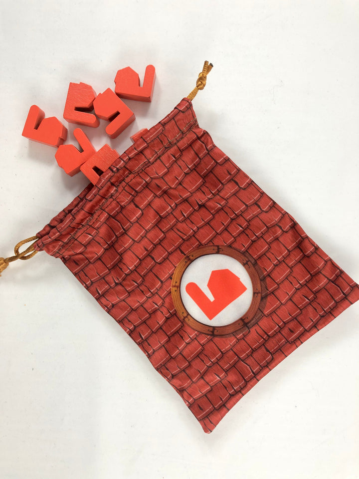 GeekUp Bag Set: Tiny Towns for use with the board game REORDER, Tiny Towns, sold at the BoardGameGeek Store