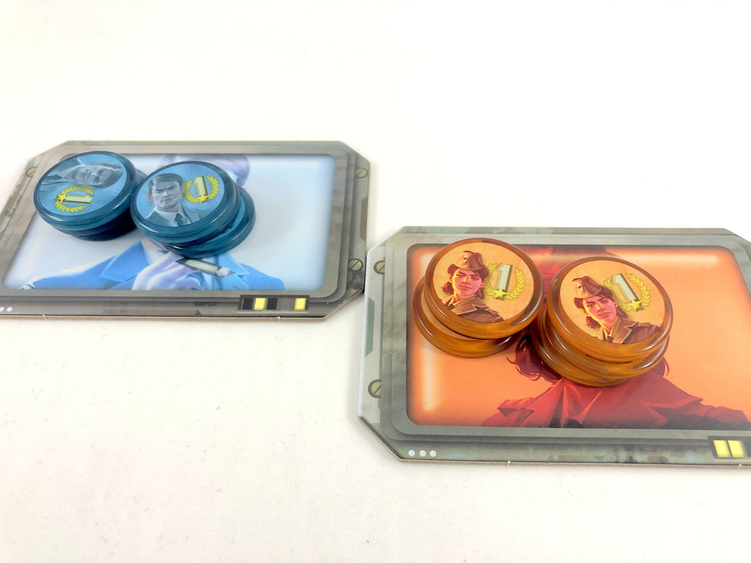 GeekUp Bit Set: It's a Wonderful World for use with the board game It's a Wonderful World, REORDER, sold at the BoardGameGeek Store