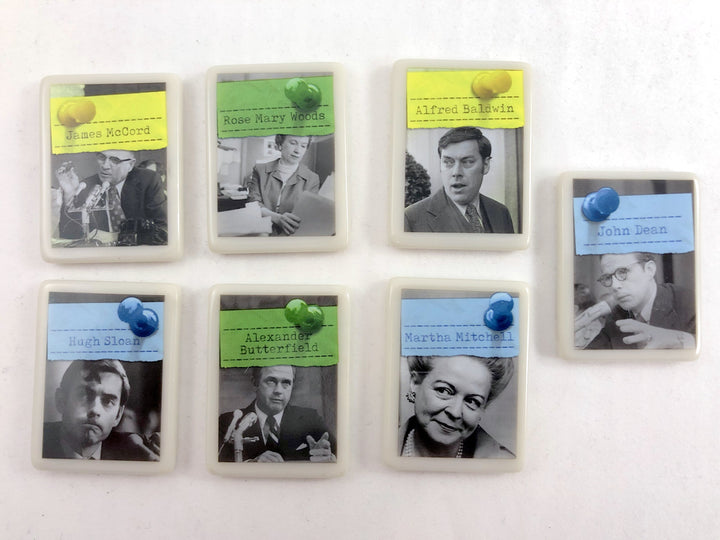 GeekUp Bit Set: Watergate for use with the board game REORDER, Watergate, sold at the BoardGameGeek Store