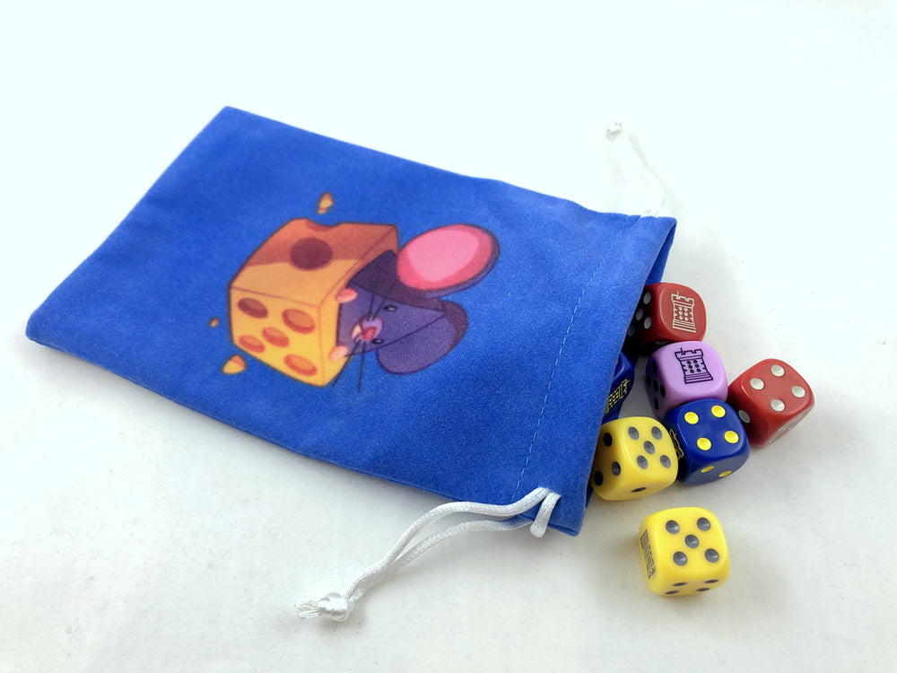 The Dice Tower - 2019 Dice Pouch for use with the board game The Dice Tower, sold at the BoardGameGeek Store