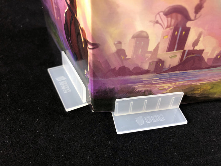 GeekUp: Shield Stands (pack of 4) for use with the board game REORDER, sold at the BoardGameGeek Store