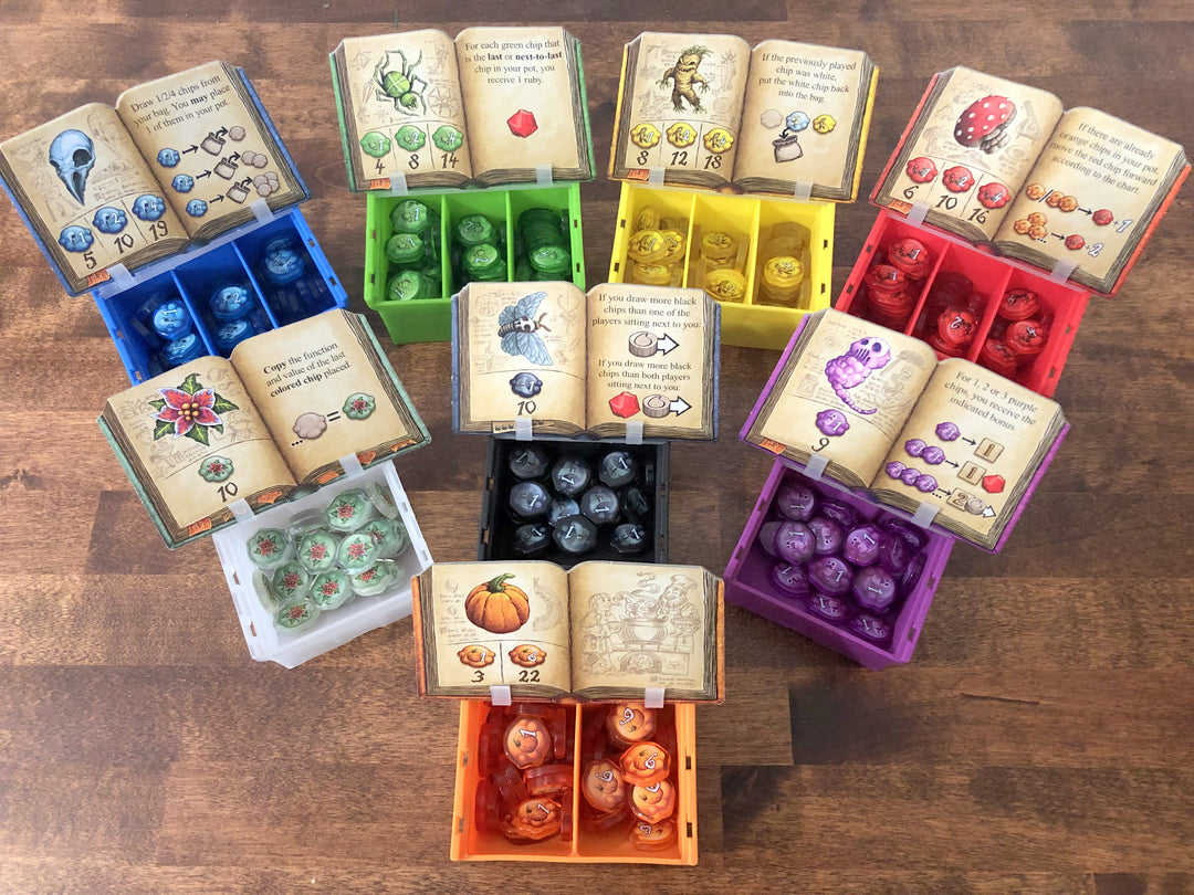 GeekUp Box Set - Quacks of Quedlinburg for use with the board game Quacks of Quedlinburg, REORDER, sold at the BoardGameGeek Store