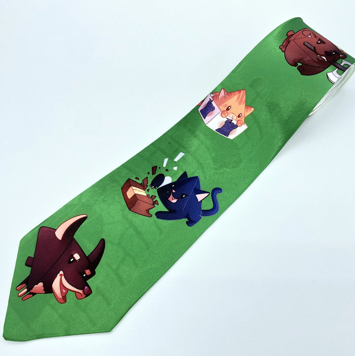 The Dice Tower -  Dice Tower Animal Dice Ties for use with the board game The Dice Tower, sold at the BoardGameGeek Store