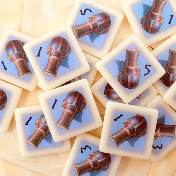 GeekUp Bit Set: Targi Expansion for use with the board game REORDER, Targi, sold at the BoardGameGeek Store