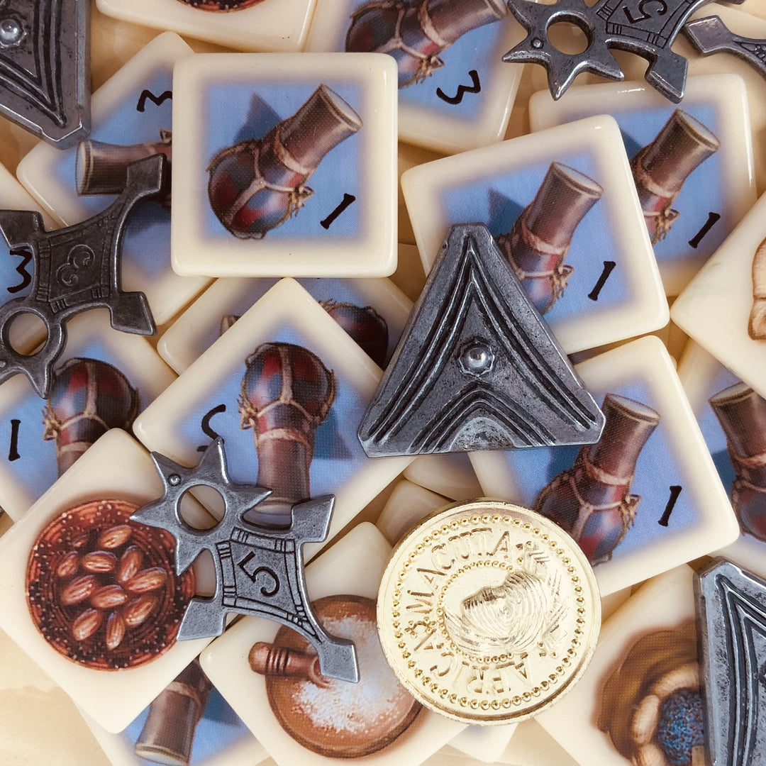 GeekUp Bit Set: Targi Expansion for use with the board game REORDER, Targi, sold at the BoardGameGeek Store