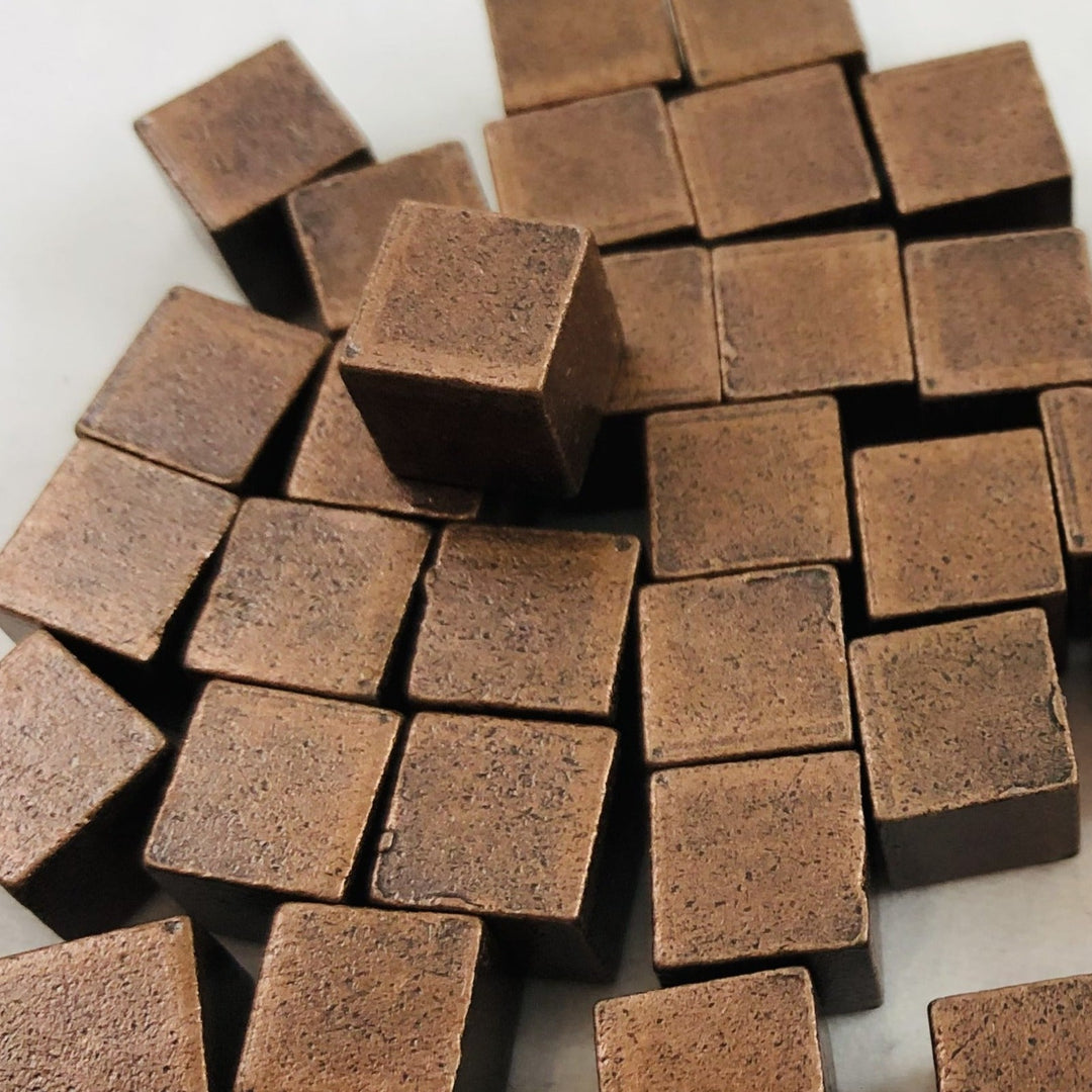 Metal Cubes - 8 mm - Bag of 30 for use with the board game REORDER, sold at the BoardGameGeek Store