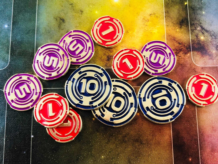 GeekUp Bit Set: Among the Stars for use with the board game Among the Stars, REORDER, sold at the BoardGameGeek Store