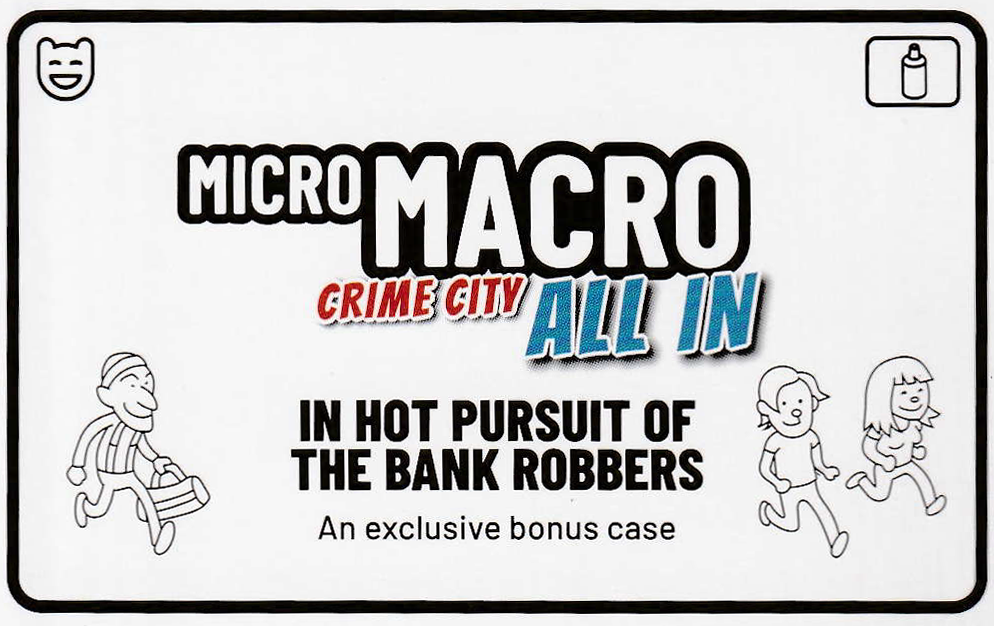 MicroMacro: Crime City - All In - In Hot Pursuit of the Bank