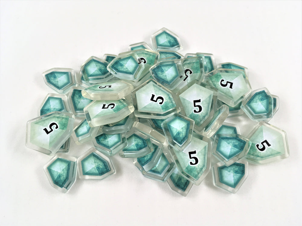 GeekUp Bit Set: Mystic Vale for use with the board game Mystic Vale, REORDER, sold at the BoardGameGeek Store