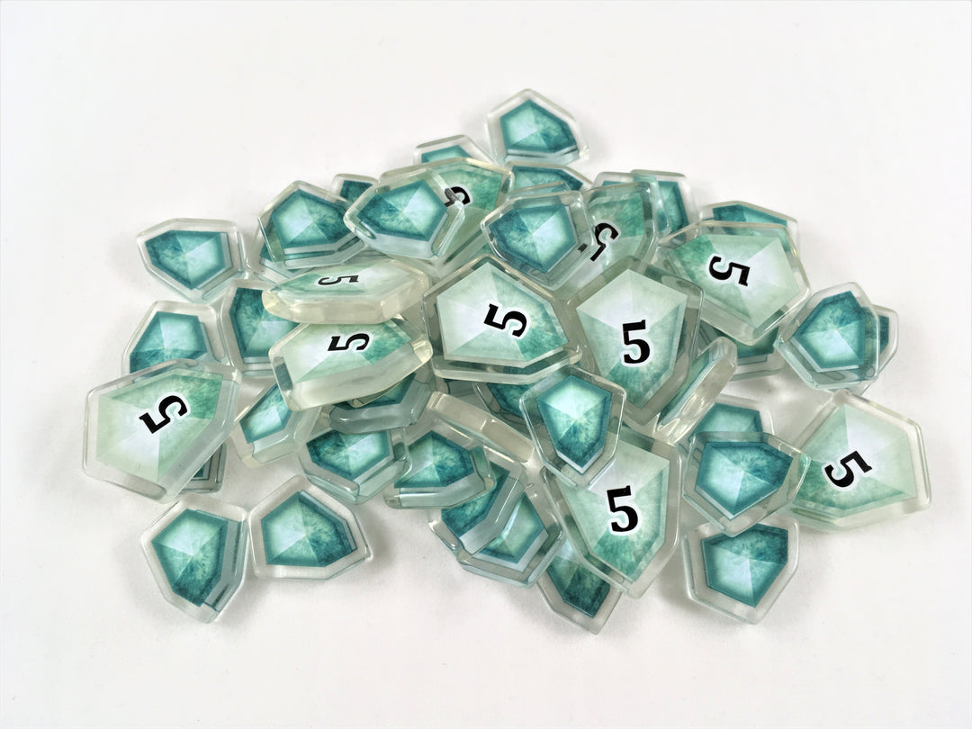 GeekUp Bit Set: Mystic Vale for use with the board game Mystic Vale, REORDER, sold at the BoardGameGeek Store